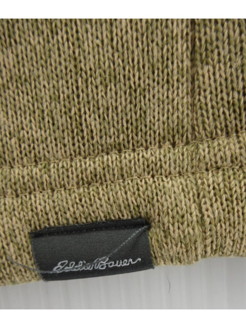 Eddie Bauer Vest Large Oatmeal Sweater Fleece Jacket Coat Hiking NEW - Picture 4 of 12